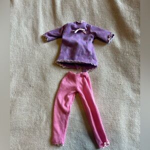 Vintage 90s Barbie Pajama set